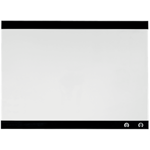 Nobo Mini tableau blanc mural effaçable à Droog portable - 600 x 450  millimètres 