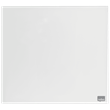 Pizarra blanca de cristal magnético pequeña Nobo 450x450 mm