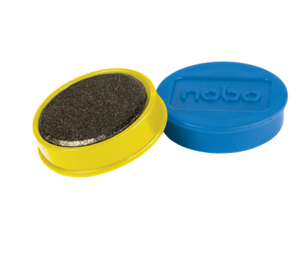 Overstijgen zwanger methaan Nobo Magnetische Whiteboard Magneten, pak van 10 stuks, 38mm Gekleurde  Magneten | NOBO